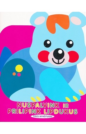 Nuspalvink ir prilipink lipdukus